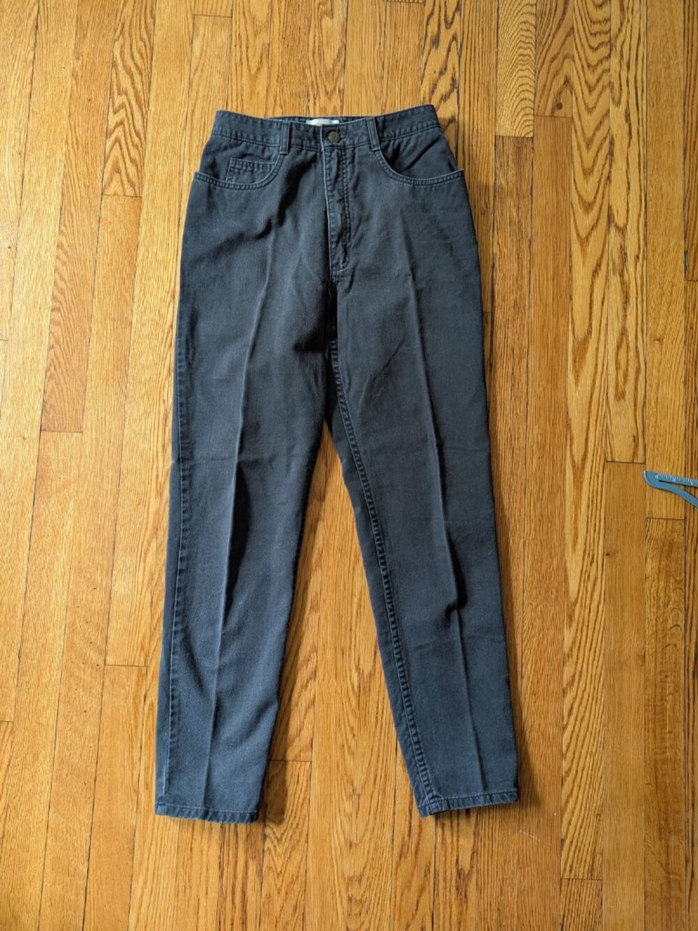 EUC Vintage Talbots High Waist Jeans Black Size 6 Petite